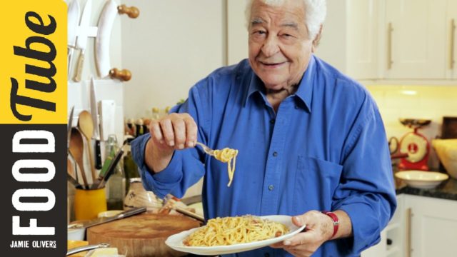 Real Spaghetti Carbonara from Antonio Carluccio Culinary trips